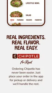 Chipotle - Fresh Food Fast screenshot 9