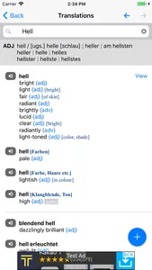 dict.cc Dictionary screenshot 0