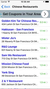 Asian Food Restaurant Finder Nearby screenshot 1