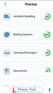 UK PCV Theory Test Lite screenshot 1