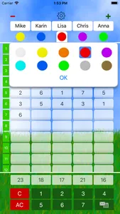 Mini Golf Score Card screenshot 1