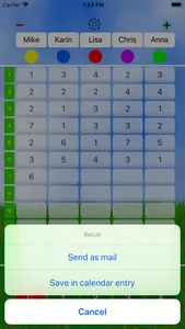 Mini Golf Score Card screenshot 2