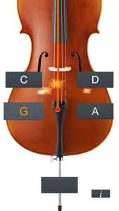 Cello Tuner Simple screenshot 0