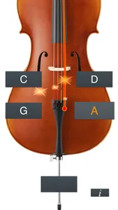 Cello Tuner Simple screenshot 4