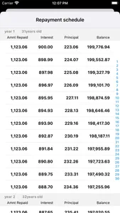 iLoan Calc (Loan calculator) screenshot 3