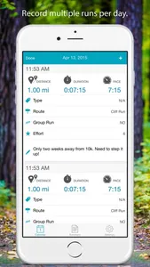 Running Log screenshot 3