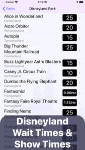 Wait Times for Disneyland screenshot 0