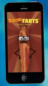 Bacon Farts App - Best Fart Sounds - Santa Edition screenshot 0