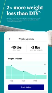 WeightWatchers screenshot 1