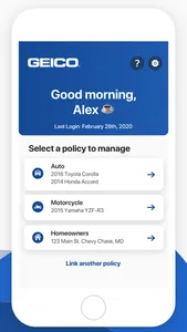 GEICO Mobile - Car Insurance screenshot 1
