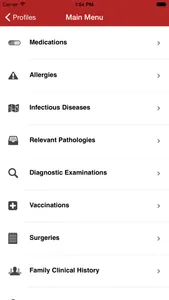 Family Medical History screenshot 1