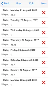 Weight Monitor screenshot 4