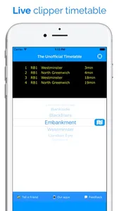 Unofficial Thames Clippers app screenshot 0