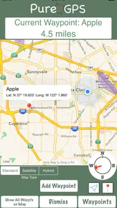 Pure GPS screenshot 1