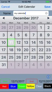 Emergency Calendar (eCal) screenshot 1