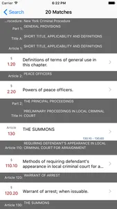 New York Code of Criminal Procedure (LawStack Ser) screenshot 4