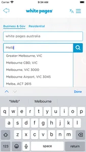 White Pages Australia screenshot 2