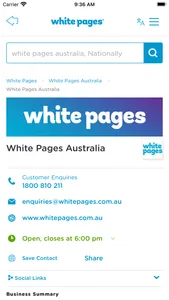 White Pages Australia screenshot 4