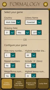 Formalogy Lucky Numbers & Days screenshot 3