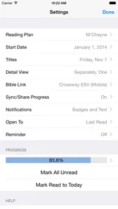 ReadingPlan screenshot 2