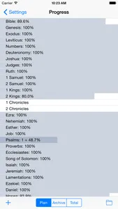 ReadingPlan screenshot 3
