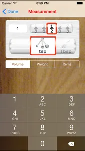 Serving Sizer recipe converter screenshot 1