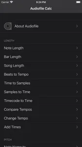 Audiofile Calc screenshot 0