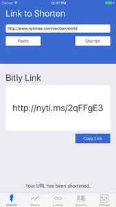 Shortly screenshot 0