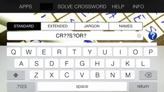 Crossword Solver Silver screenshot 0