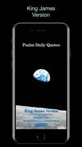 Psalm Daily Quotes KJV screenshot 0