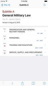 10 USC - Armed Forces (LawStack Series) screenshot 1