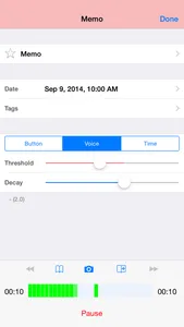 Audio Memos screenshot 1