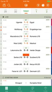 Futbol24 soccer livescore app screenshot 0