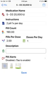 PillMinder screenshot 1