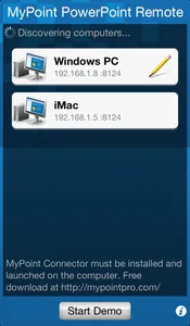 MyPoint PowerPoint Remote screenshot 3