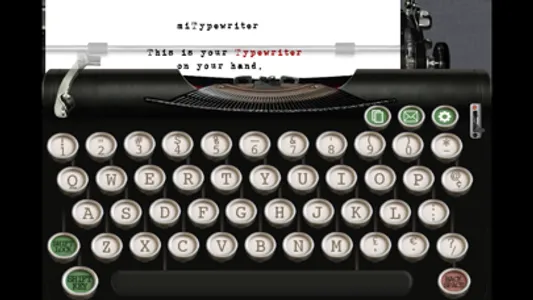 miTypewriter screenshot 0