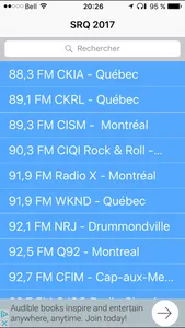 Sélection Radio du Québec screenshot 1