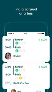 BlaBlaCar: Carpooling and Bus screenshot 1