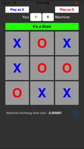 AI x0 (Tic-tac-toe) UNBEATABLE screenshot 2