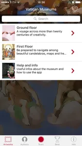 Vatican Museums guide screenshot 1