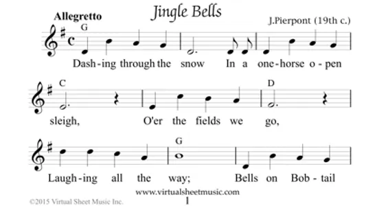 VSM Christmas Sheet Music screenshot 0