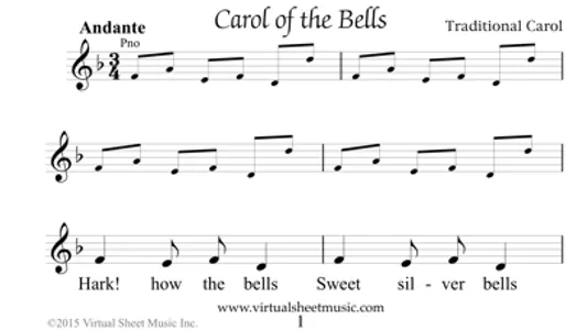 VSM Christmas Sheet Music screenshot 1