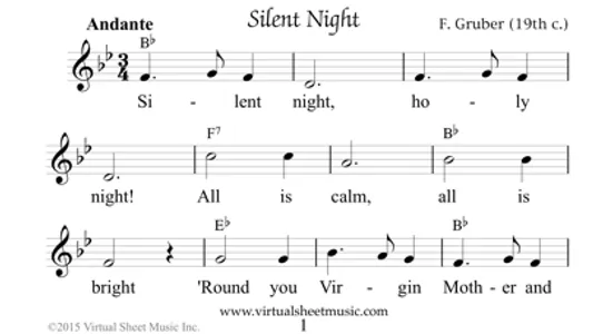 VSM Christmas Sheet Music screenshot 2