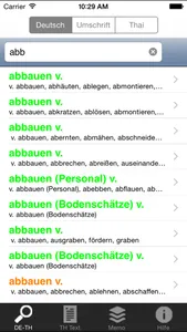 ClickThai Wörterbuch screenshot 1