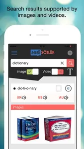 Sesli Sozluk Dictionary screenshot 4