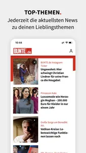 BUNTE.de – Stars & Royals News screenshot 0