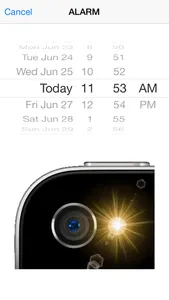 Stroboscope Alarm Clock screenshot 1