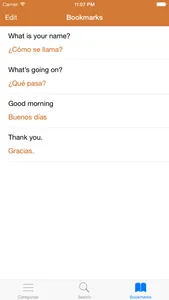 Spanish Phrasebook: Conversational Spanish screenshot 4