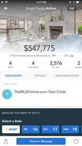 TheMLSonline Home Search screenshot 1