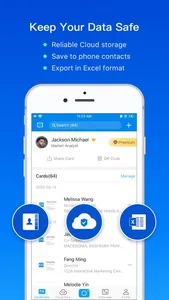 CamCard -Business Card Scanner screenshot 1